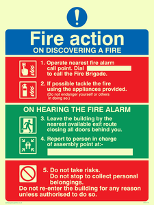 CF5179: Fire Action Notice