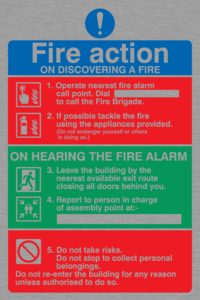 CF5179: Fire Action Notice