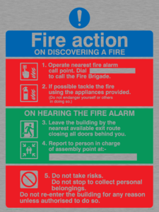 CF5179: Fire Action Notice