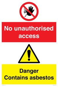 CH16273: No unauthorised access, asbestos present