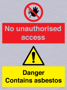 CH16273: No unauthorised access, asbestos present