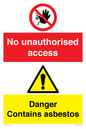 CH16273: No unauthorised access, asbestos present