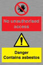 CH16273: No unauthorised access, asbestos present