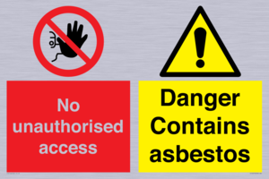 CH16273: No unauthorised access, asbestos present
