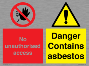 CH16273: No unauthorised access, asbestos present