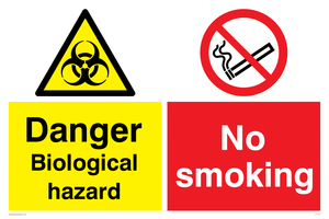 CH5378: Biological hazard & No smoking