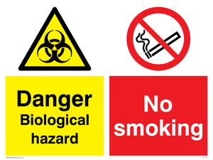 CH5378: Biological hazard & No smoking