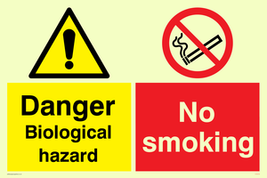 CH5378: Biological hazard & No smoking