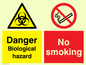 CH5378: Biological hazard & No smoking