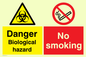 CH5378: Biological hazard & No smoking
