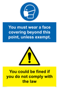 CH6281: You must wear a face covering beyond this point