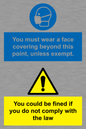 CH6281: You must wear a face covering beyond this point