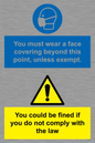 CH6281: You must wear a face covering beyond this point