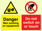 CM39: Danger men working sign