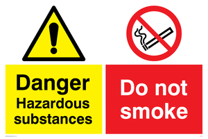 CN609: danger hazardous subs sign