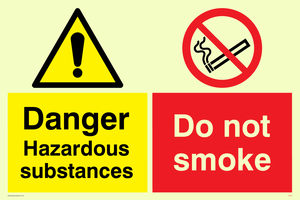 CN609: danger hazardous subs sign