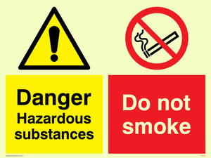 CN609: danger hazardous subs sign