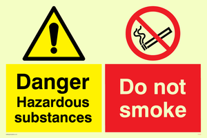 CN609: danger hazardous subs sign