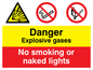 CN616: Explosive gases no smoking