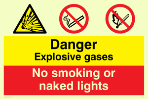 CN616: Explosive gases no smoking