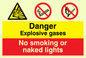 CN616: Explosive gases no smoking