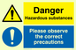 CN653: Danger hazardous substances