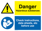 CN654: Danger Hazardous substances
