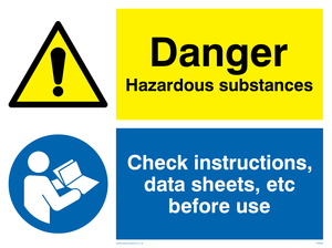 CN654: Danger Hazardous substances