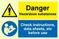 CN654: Danger Hazardous substances
