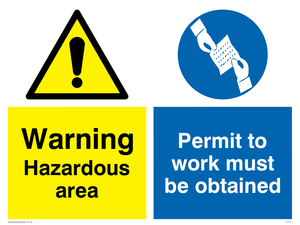 CN657: Hazardous area. Permit to work