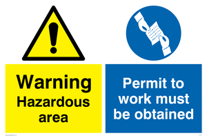 CN657: Hazardous area. Permit to work