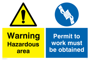 CN657: Hazardous area. Permit to work