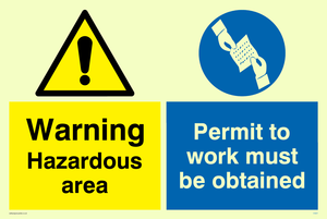 CN657: Hazardous area. Permit to work