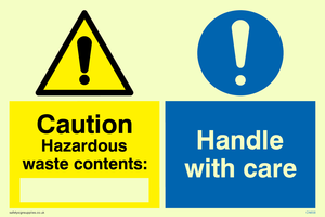 CN658: Hazardous waste Handle care