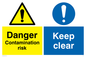 CN659: Contamination risk. Keep clear