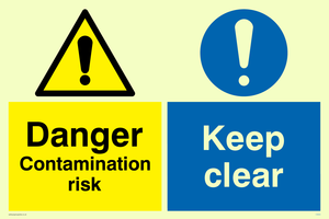 CN659: Contamination risk. Keep clear