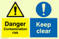 CN659: Contamination risk. Keep clear