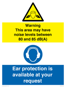 CP269: Noise levels between 80 and 85