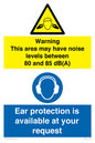 CP269: Noise levels between 80 and 85