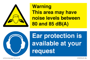 CP269: Noise levels between 80 and 85