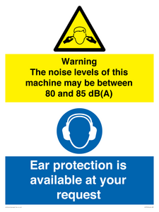 CP270: Machine noise between 80-85 db