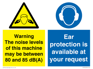 CP270: Machine noise between 80-85 db