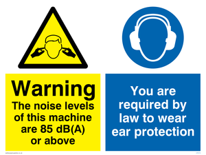 CP272: Machine noise 85dB or above