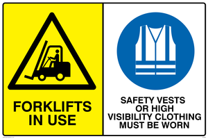 CP5283: Forklifts in use hi-vis must be worn