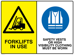 CP5283: Forklifts in use hi-vis must be worn