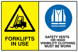 CP5283: Forklifts in use hi-vis must be worn