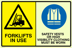 CP5283: Forklifts in use hi-vis must be worn