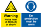 CP5388: 80Db Noise warning Ear protectors must be worn