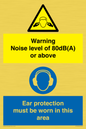 CP7542: Warning Noise level of 80dB(A) or above. Ear protection must be worn in this area