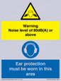 CP7542: Warning Noise level of 80dB(A) or above. Ear protection must be worn in this area